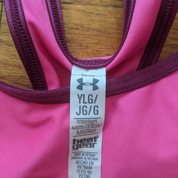 NWT Under Armour Youth Sports Bra - Picture 2 of 7
